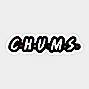 Chums Sticker